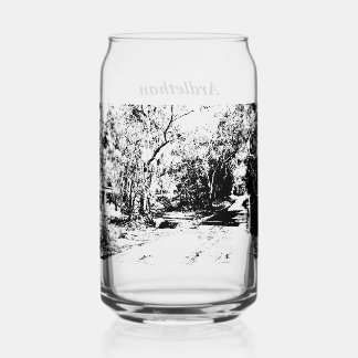 Beer can glass