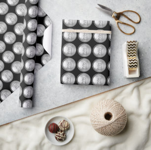 Beer Can Pop Lid Wrapping Paper