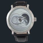 Beer Can Watch<br><div class="desc">It's always Beer-Thirty somewhere in the world. Vintage Leather Watch is a big-faced timepiece that will never go out of style. Featuring a three-hand quartz movement and genuine leather strap, this watch’s classic look is great for formal or fun occasions.</div>