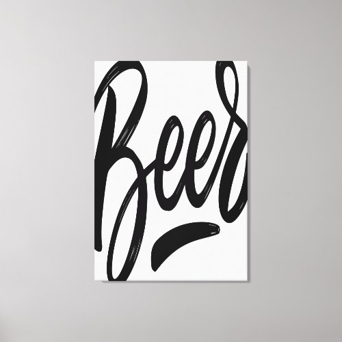 Beer Canvas Print