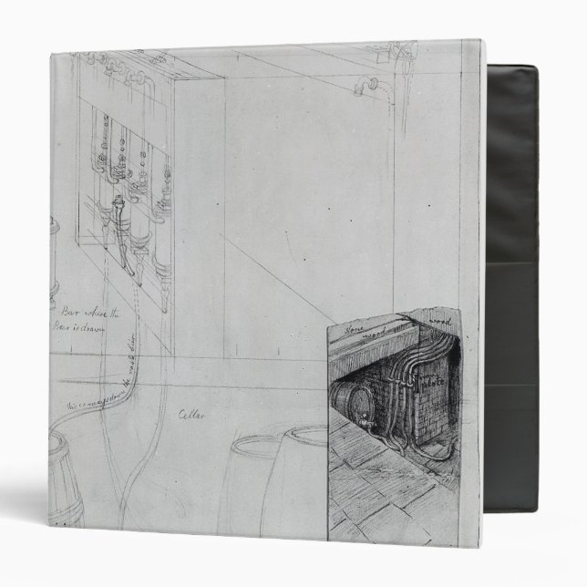 Beer Cellar equipment, 1825 Binder (Front/Inside)