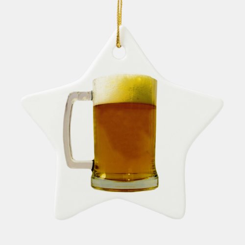 Beer Ceramic Ornament