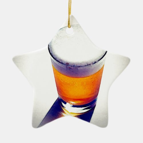 Beer Ceramic Ornament