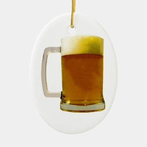 Beer Ceramic Ornament