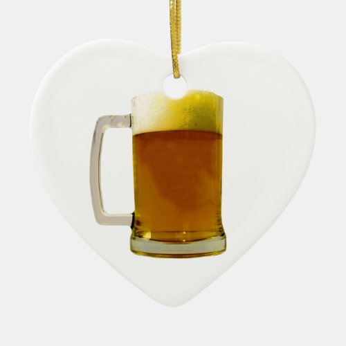 Beer Ceramic Ornament