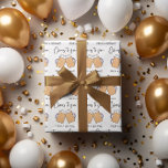 Beer Cheers To You Wrapping Paper Sheets<br><div class="desc">Social distancing is tough! Let your loved ones know you are still celebrating them even though you can't be there in person with this fun "Cheers to you" beer wrapping paper set!</div>