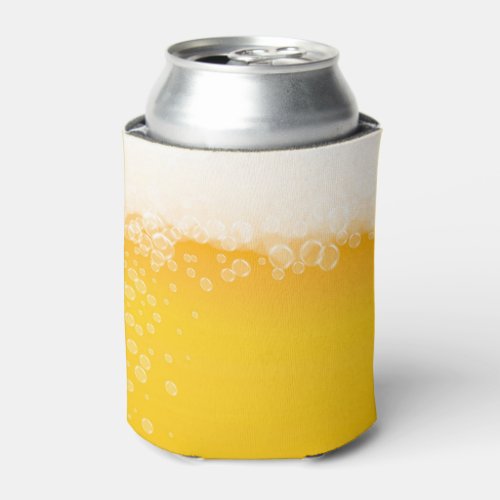 Beer Close Up Can Cooler