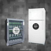 Beer Cooler & Fridge Decal (Fridge Examples)