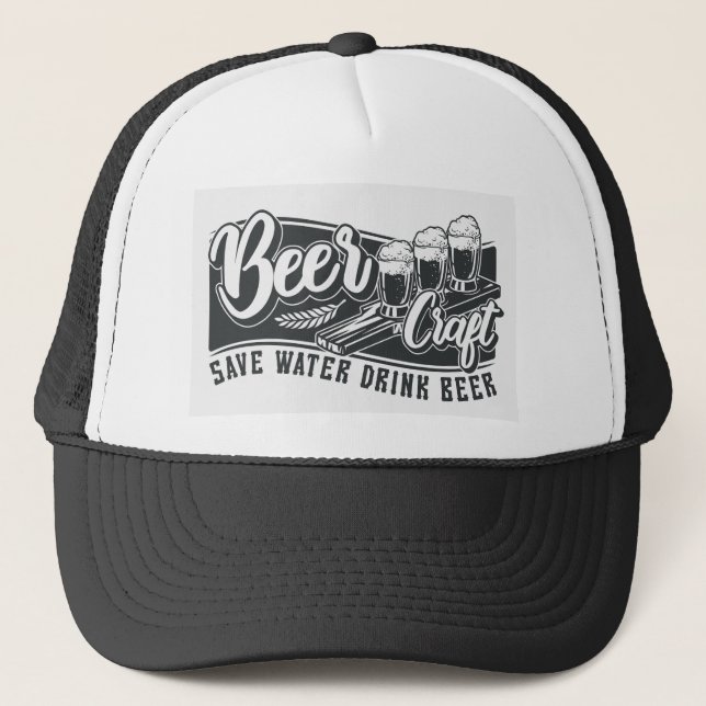 Beer Craft Trucker Hat (Front)
