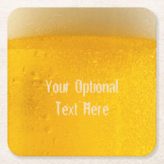BEER custom coasters