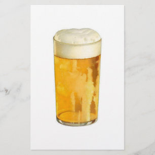 Beer Customized Stationery