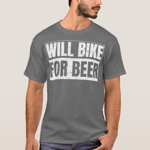 Beer Cycling A Beer Bike Cyclist T T_Shirt