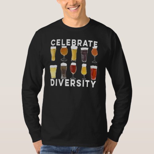 Beer   Dad Celebrate Diversity Ipa Porter German T_Shirt