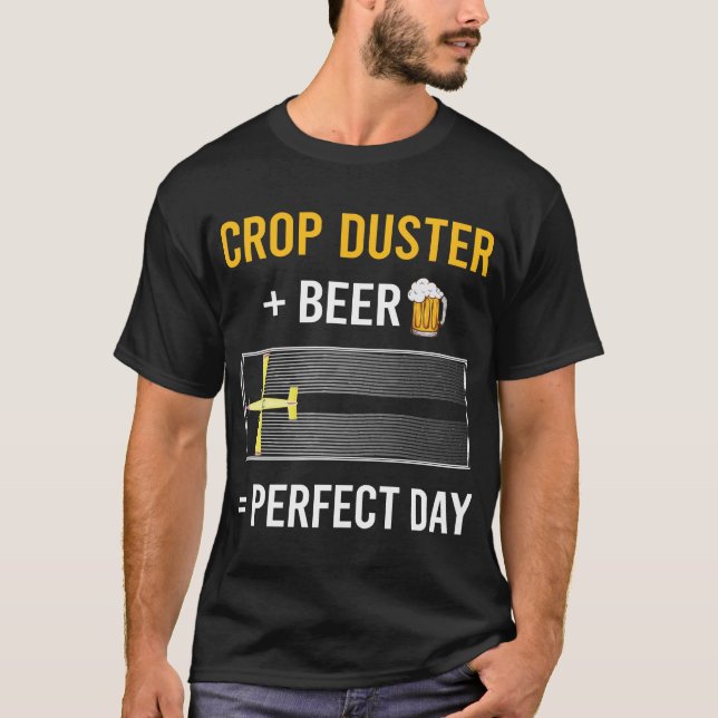 Beer Day Crop Duster T-Shirt (Front)