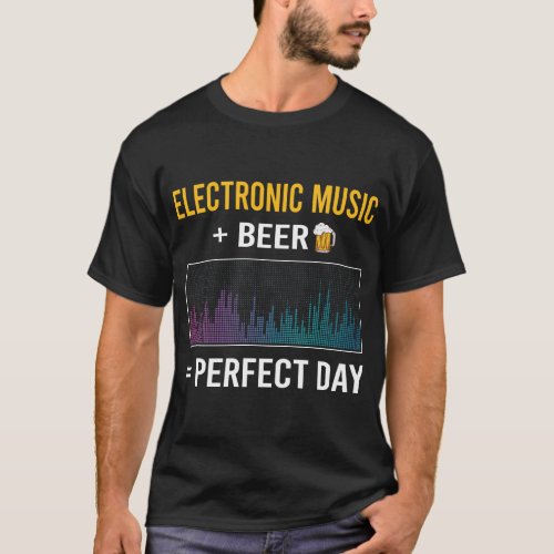 Beer Day Electronic Music T_Shirt
