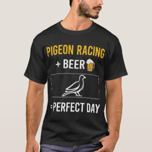 Beer Day Pigeon Racing T-Shirt
