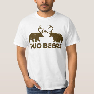 Beer, Deer, Bear. Funny Gift for Beer Lovers. T-Shirt