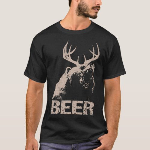 Beer Deer Bear T_Shirt