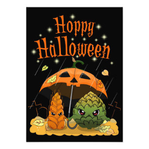 Beer Drinker Beer Happy Halloween Photo Print