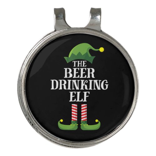 Beer Drinking Christmas Birthday Golf Hat Clip