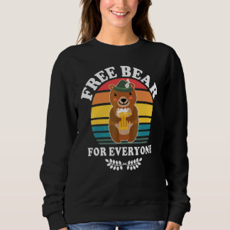 Beer Drinking Drinking Drinking Beer Drinker Bear  Sweatshirt