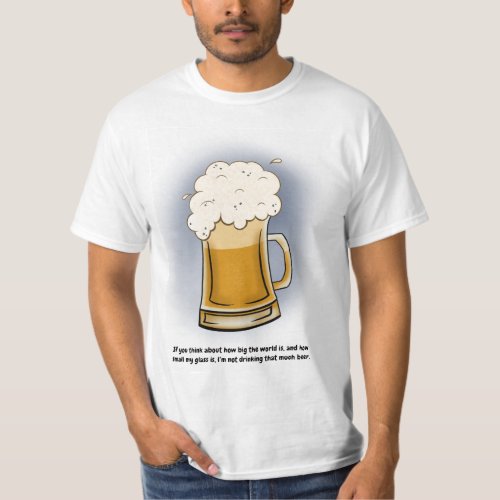 Beer Drinking T_Shirt 