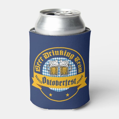 Beer Drinking Team Oktoberfest Can Cooler