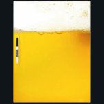 Beer Dry Erase Board<br><div class="desc">Beer Dry Erase Board. A tasty cold beer dry-erase board. This beer dry-erase board is fully customzable, add your texts and images! A great gift for the big beer drinking fan!</div>