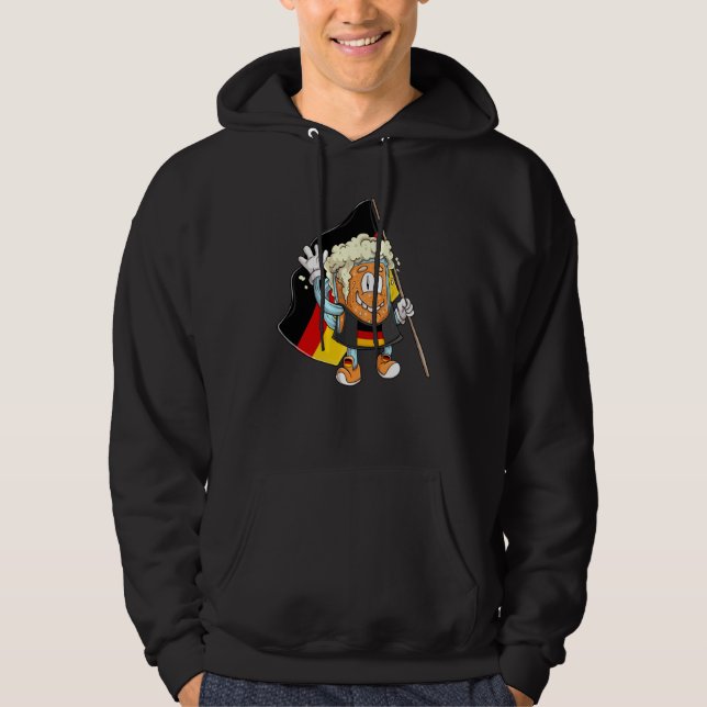 Beer fan of Germany Hoodie (Front)