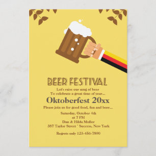 Beer Festival Invitation