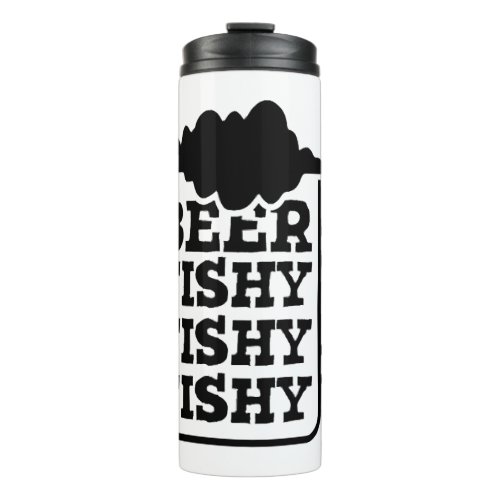 beer fishing fishing thermal tumbler