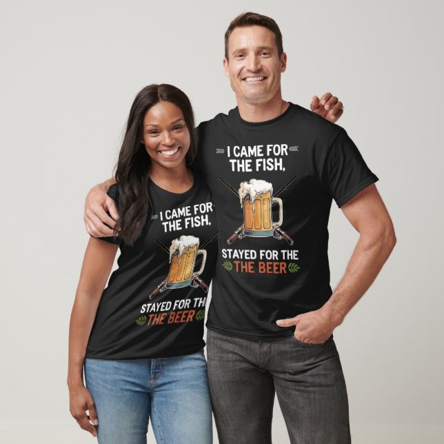 Beer & Fishing Trip Shirt - Customizable back (Unisex)