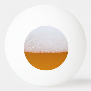 Beer foam Ping-Pong ball
