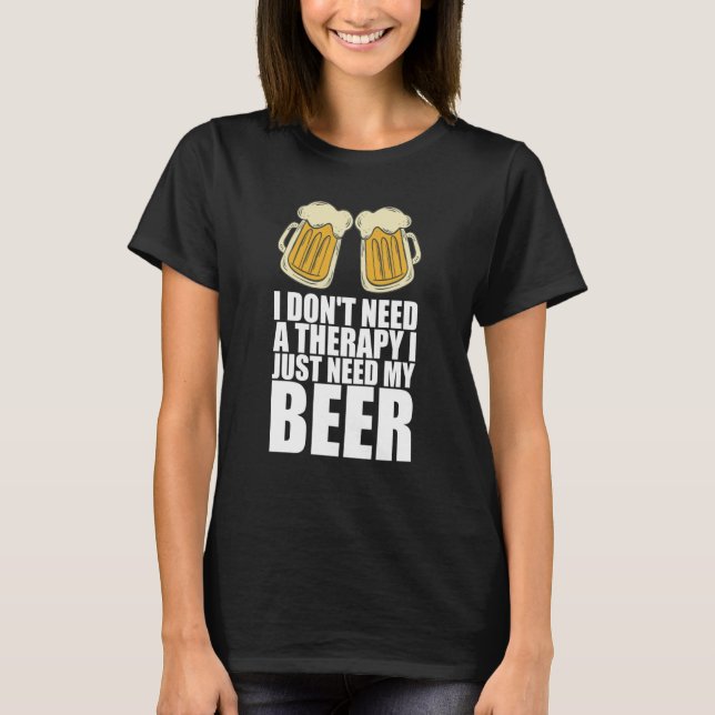 Beer Fraternity Beers T-Shirt (Front)