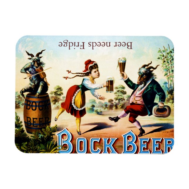 Beer Fridge Magnet (Horizontal)