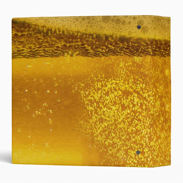 Beer Galaxy a Celestial Quenching Foam 3 Ring Binder (Back/Spine)