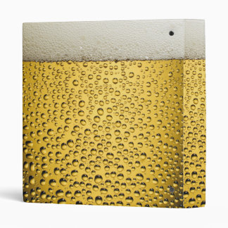 Beer Glass 3 Ring Binder
