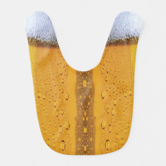 Beer Glass, Bier Baby Bib (Front)