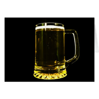Beer Glass Cards