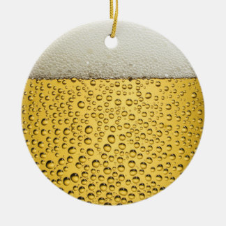 Beer Glass Ceramic Ornament