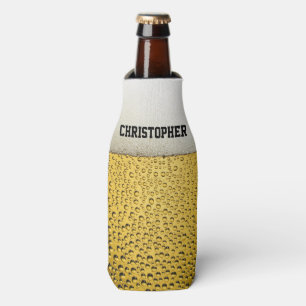 Beer Glass Personalize Bottle Cooler