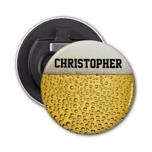 Beer Glass Personalize Bottle Opener