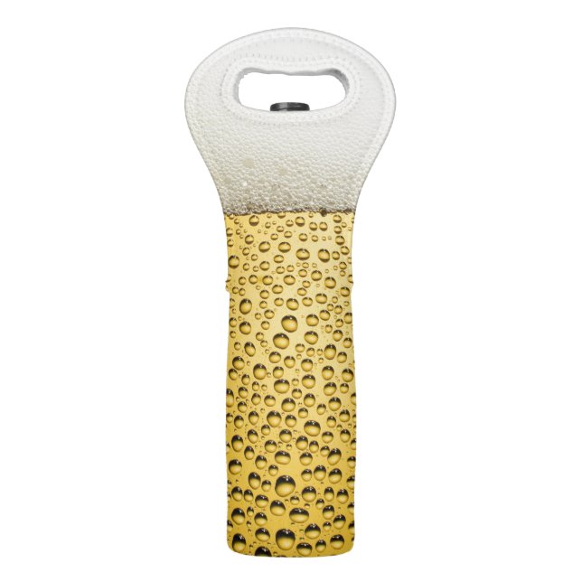 Beer Glass Personalize Wine Bag (Back)