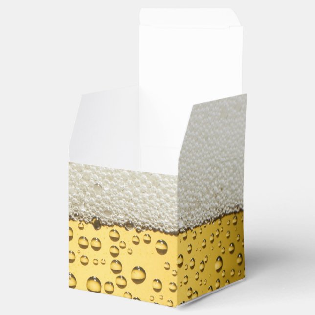 Beer Glass Photograph Favor Boxes (Opened)