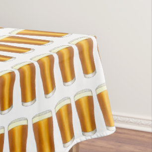 Beer Glass Pint Ale Lager Bar Pub Beverage Drink Tablecloth