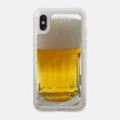 Beer Glass Speck iPhone X Case (Front (Silver Phone))