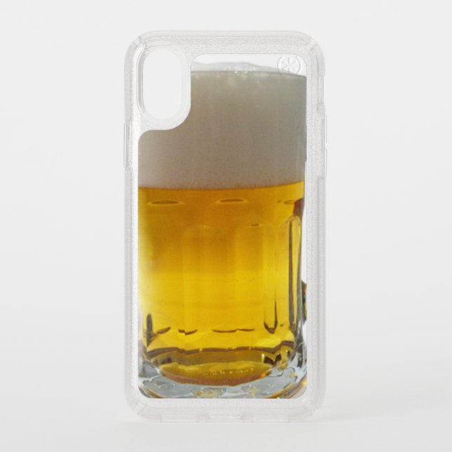 Beer Glass Speck iPhone X Case (Front)