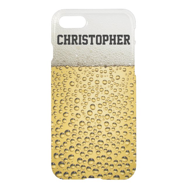 Beer Glass Uncommon iPhone Case (Back)