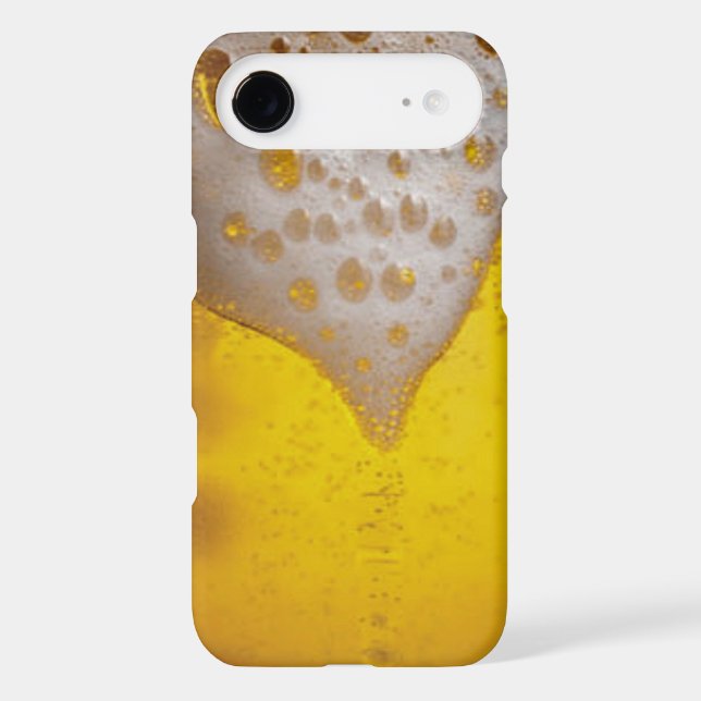 Beer Glass with Bubbles and Foam Case-Mate iPhone Case (Back)