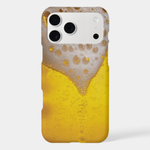 Beer Glass with Bubbles and Foam iPhone 17 Pro Max Case